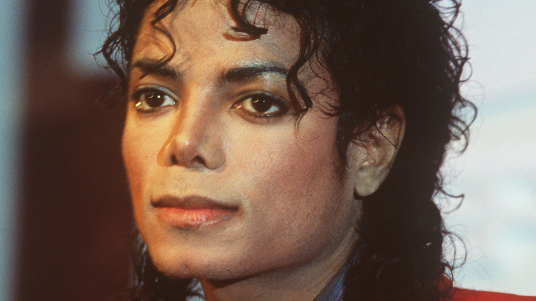Michael Jackson staring 