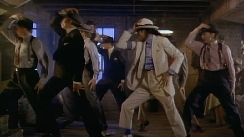 Michael Jackson and others dancing