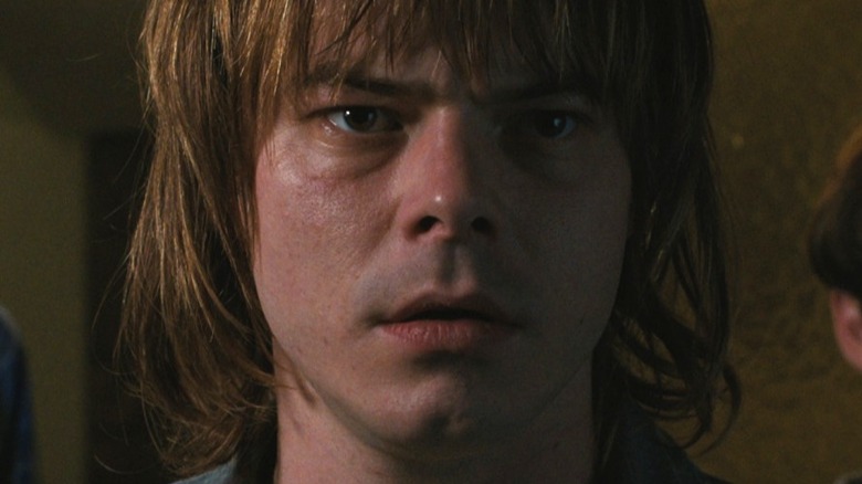 Jonathan Byers looking upset