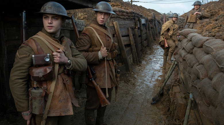 A trench in the movie 1917