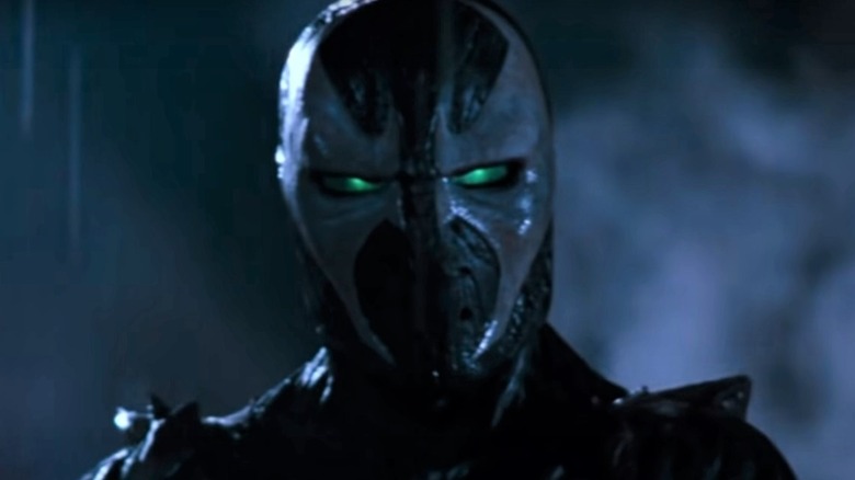 Spawn stares at camera