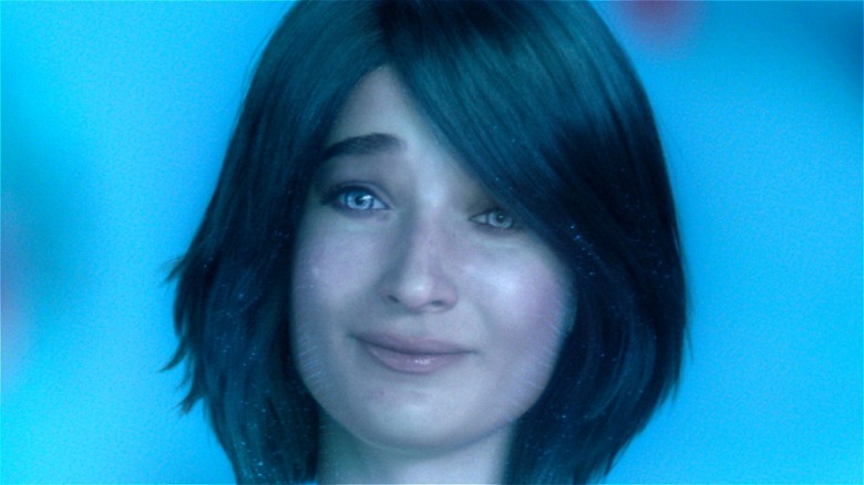 Halo TV Show Cortana Face