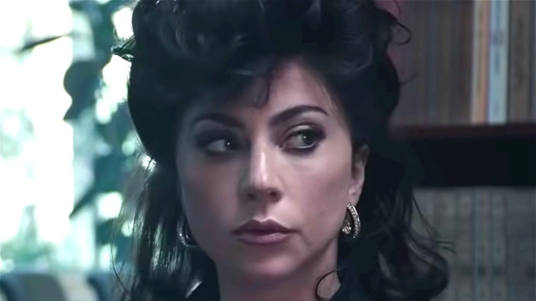 Lady Gaga as Patrizia Reggiani serious