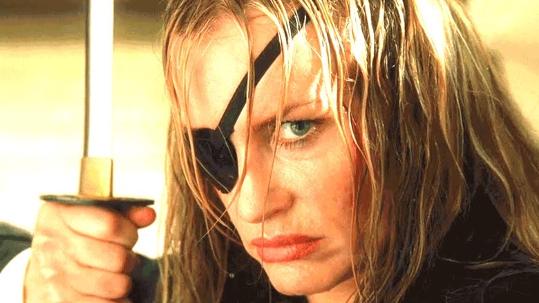 Daryl Hanna eyepatch in Kill Bill Vol. 2 