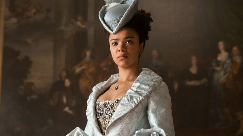 Young Queen Charlotte posing