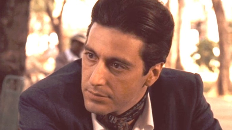 Michael Corleone talking