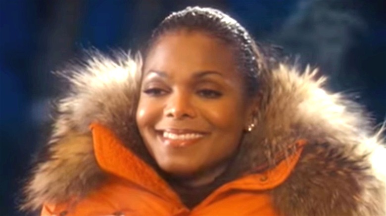 Janet Jackson smiles