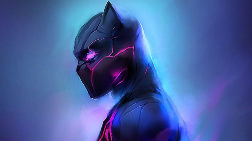 Black Panther artwork by Leonardo Vincent