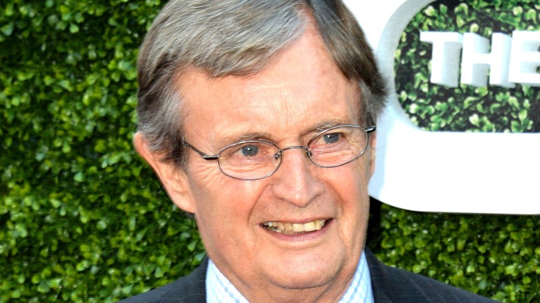 David McCallum posing