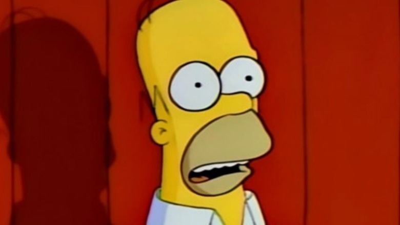 Homer Simpson confused