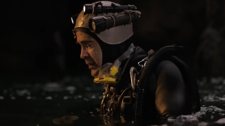 Colin Farrell dives as John Volanthen in Thirteen Lives
