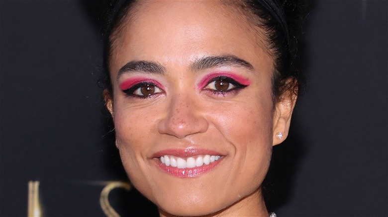 Lauren Ridloff smiling