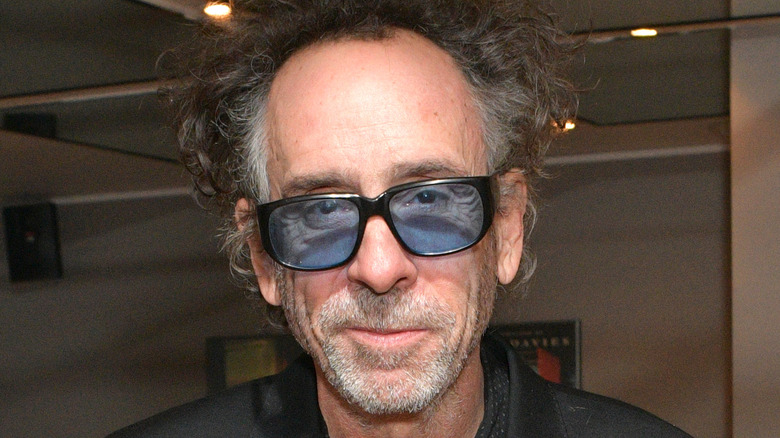 Tim Burton smiling