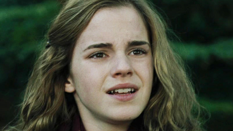 Hermione making confused face