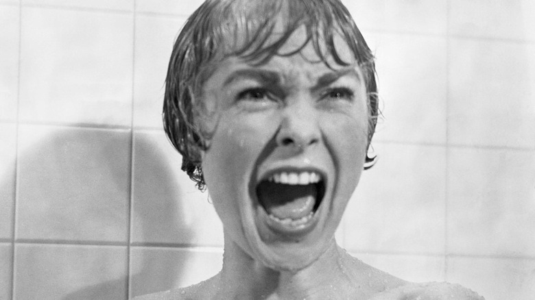 Janet Leigh screaming in Psycho