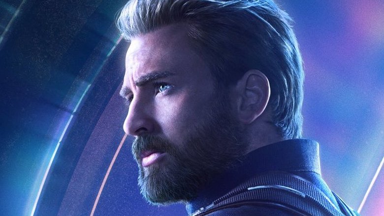 Chris Evans as Captain America/Steve Rogers in Avengers: Infinity War