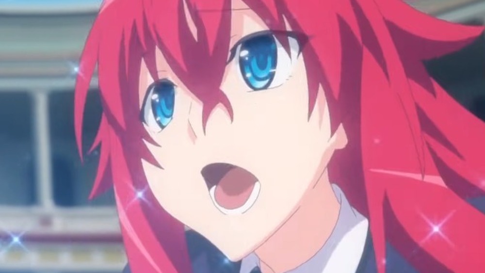 Rias crying out for Issei