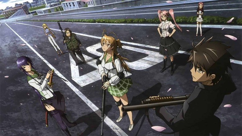 HIGHSCHOOL OF THE DEAD VAI SAIR DA NETFLIX EM ABRIL 