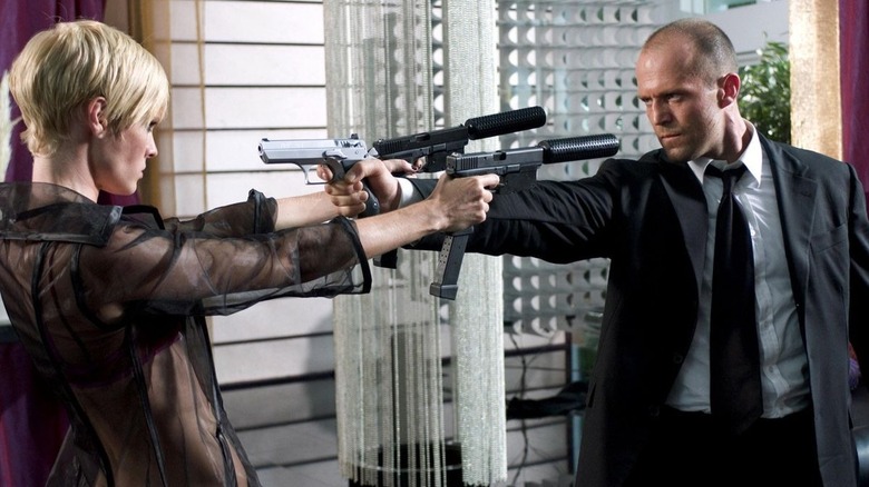 Jason Statham caught at gunpoint
