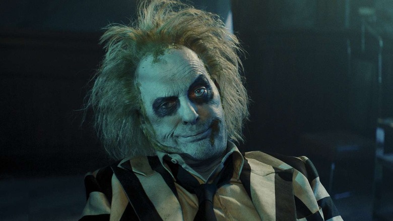 Beetlejuice looking bemused