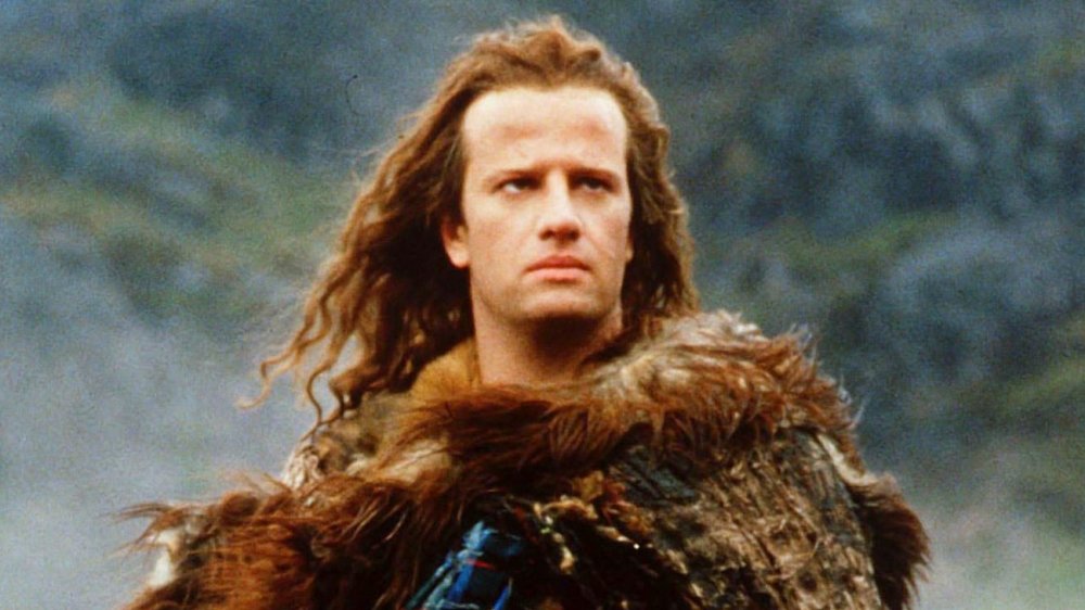 Christopher Lambert as Connor MacLeod, from Highlander