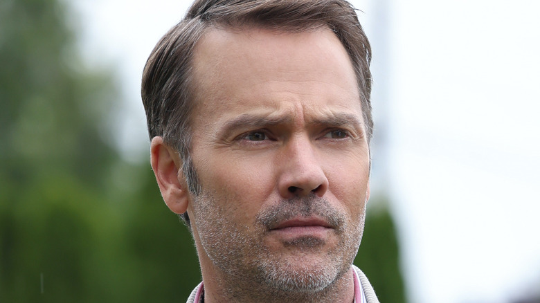 Barry Watson sporting stubble