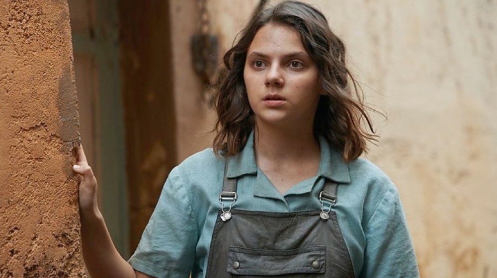 Dafne Keen as Lyra Belacqua in His Dark Materials
