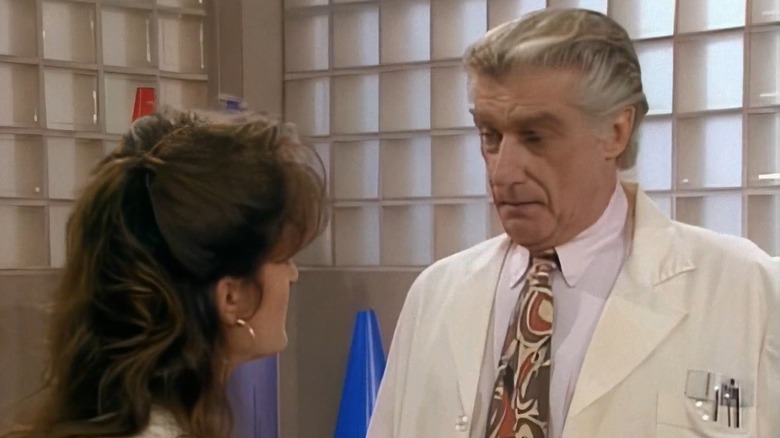 Dr. Harry Weston at work in "Empty Nest" (1988)