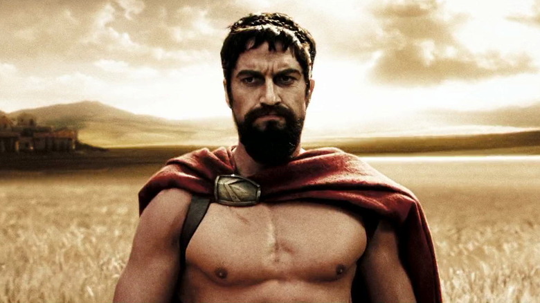 Leonidas I standing outside