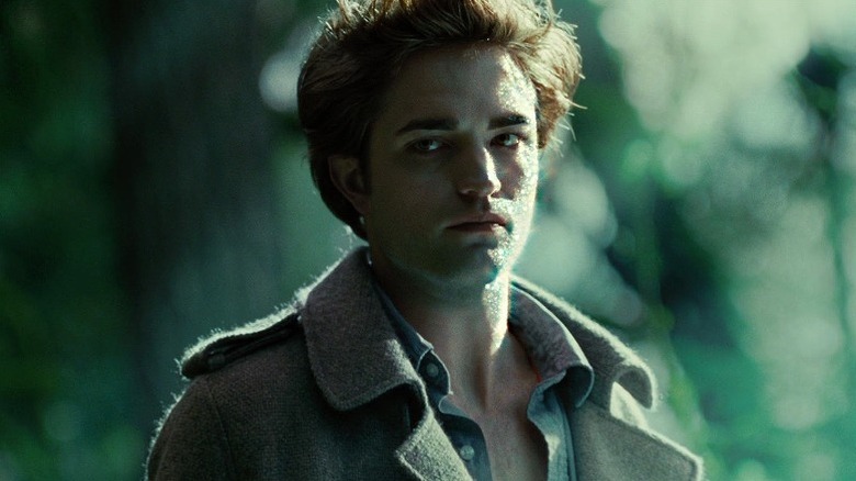 Edward sparkling in the sunlight