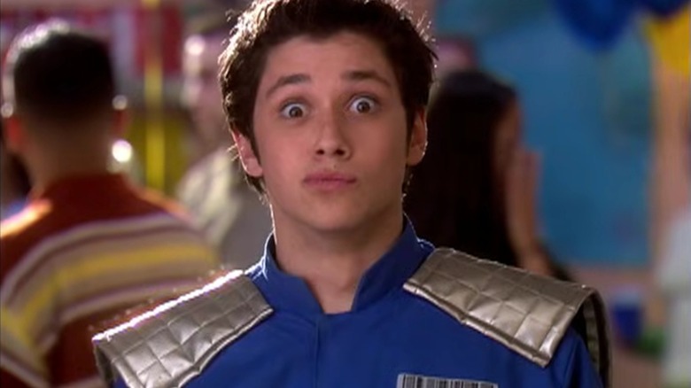 Phil in Phil of the Future, dressed in a futuristic blue uniform