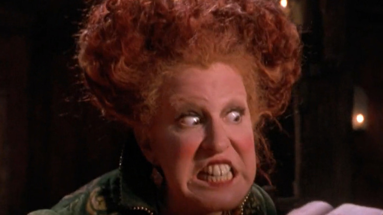 Bettte Midler as Winifred Sanderson in "Hocus Pocus"