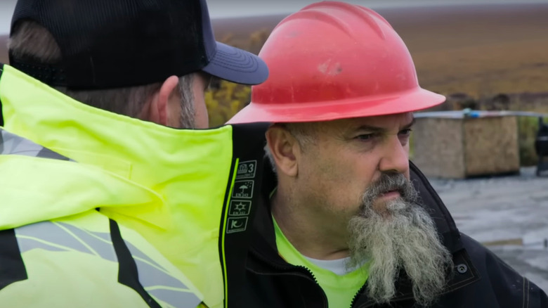 Todd Hoffman in a red construction hat