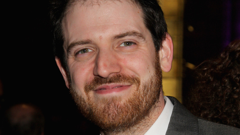 Joe Abercrombie smiling