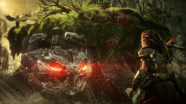 Horizon Forbidden West Aloy Meets Mecha Turtle