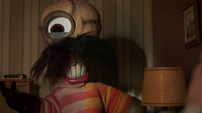 Horace Horrible looking creepy as hell