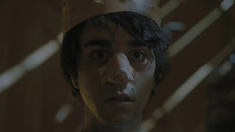 Peter after being possessed by Paimon