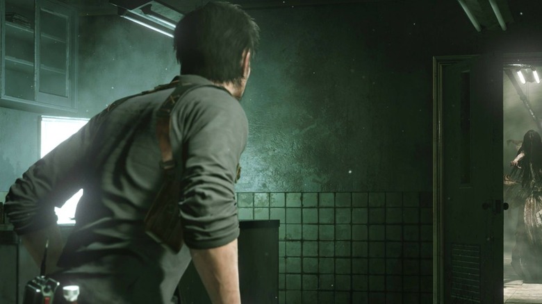 Sebastian finds a monster