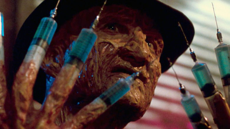Freddy Krueger with needles 