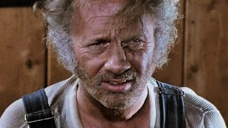 Herb Robins grimaces