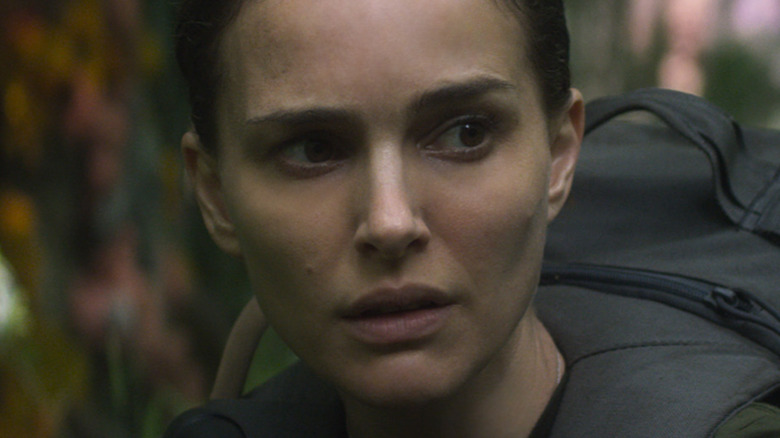 Natalie Portman looks scared