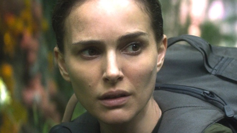 Natalie Portman looks scared