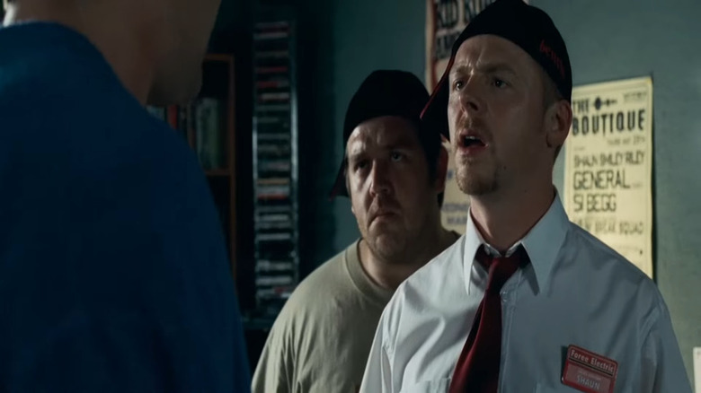 Shaun and Ed argue with Pete