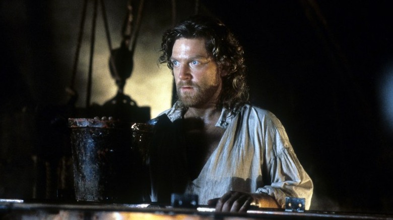 Frankenstein's monster frowning