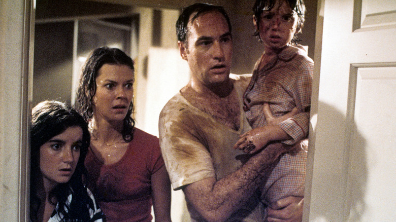 Poltergeist family scared