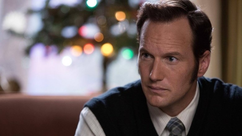 Ed Warren looks stern