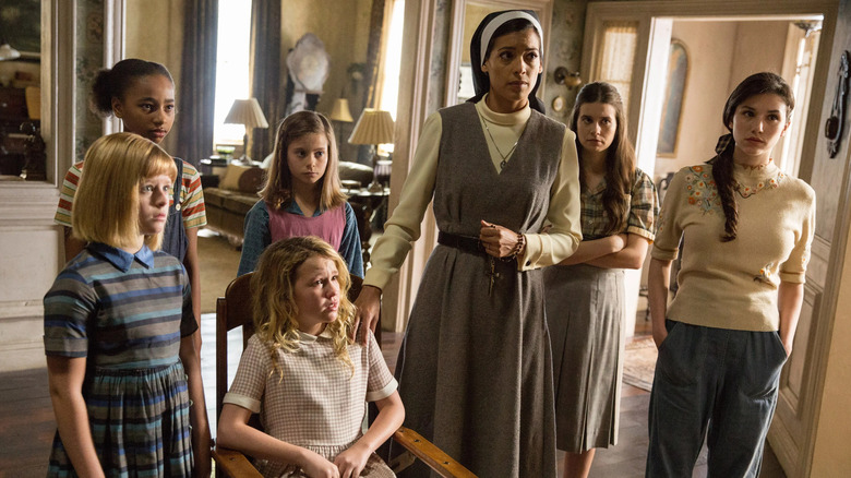 Annabelle Creation characters looking intense