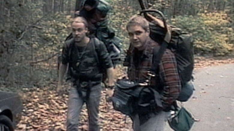 Mike Williams and Josh Leonard in Woods