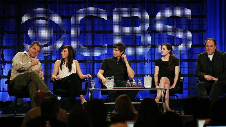 Harper's Island cast on CBS panel