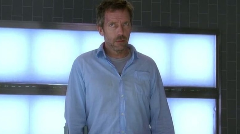 House stands before an X-ray light on House MD (2004 - 2012)